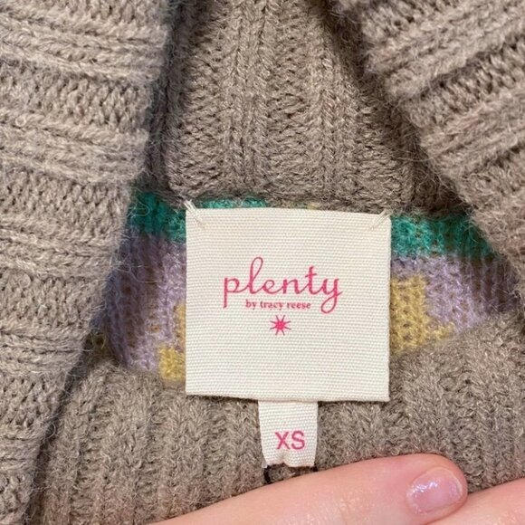 NWT Anthropologie Plenty by Tracy Reese Fringed Turtleneck Sweater Size XS - Picture 11 of 12